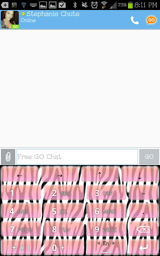 【免費個人化App】KB SKIN - Zebra Pink Diamond-APP點子