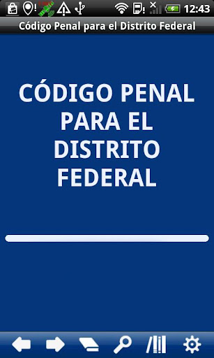 Penal Code Distrito Federal