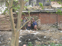 Local kids, Mayapur