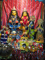 Jagannatha das Babajis diety + other donated dieties