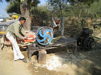Fresh sugar cane juice