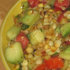 Corn, Cucumber and Tomato Salad