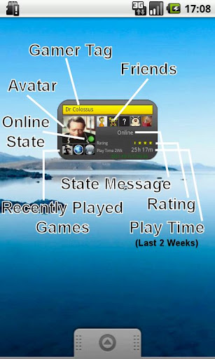 Gamercard Widget for Steam