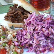 Red and Green Coleslaw
