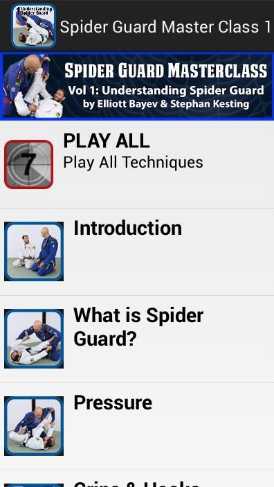 Android application 1, Understanding Spider Guard screenshort