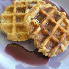 Oatmeal Nut Waffles