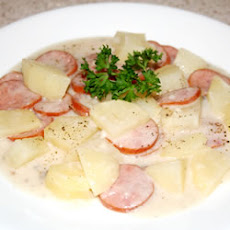 Kielbasa and Potato Bake