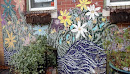 Flower Mosaic Mural