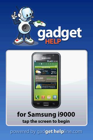 Samsung i9000 - Gadget Help