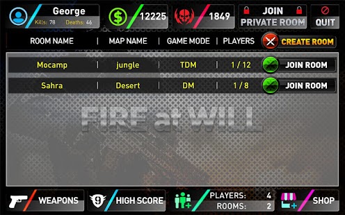 How to download Fire at Will - Online FPS lastet apk for bluestacks