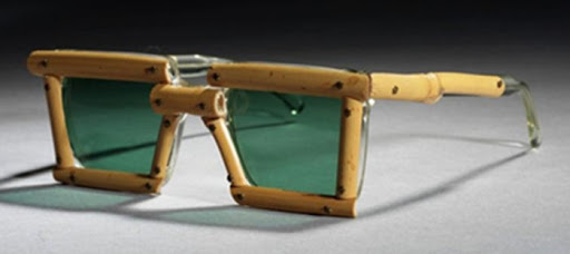 gafas forradas de bambú