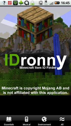 IDronny Block ID Finder MC