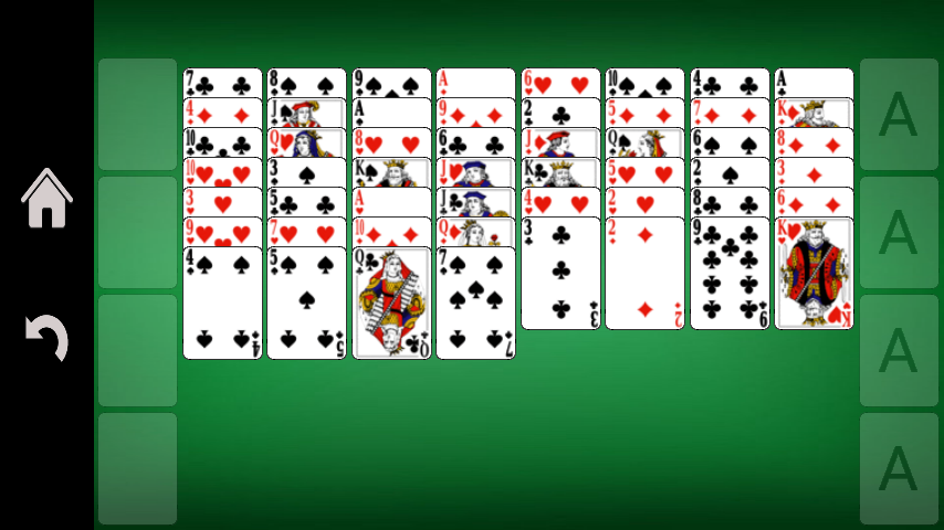 Android application FreeCell Solitaire screenshort