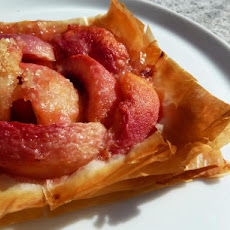 Individual Peach Pastries