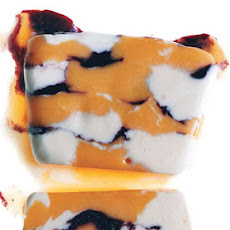 Frozen Mango, Blackberry Cassis, and Vanilla Mosaic