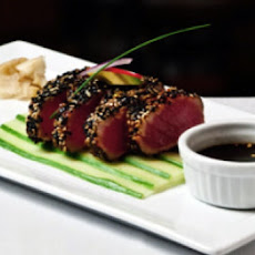 Sesame Crusted Tuna With Japanese Dipping Sauce