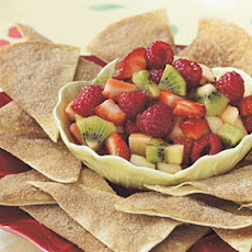 Fruit Salsa with Cinnamon Chips