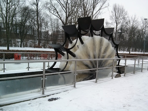Wasserrad des Mühlenstroms