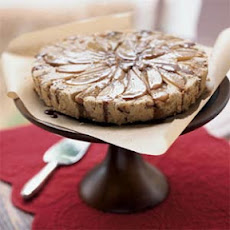 Pear Upside-Down Spice Cake