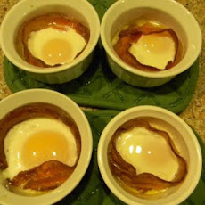 Eggs Baked in Bacon Ring