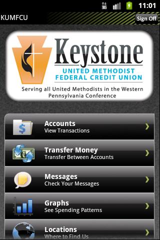 Keystone UM FCU Mobile Banking