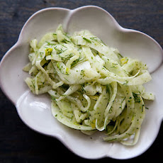 Fennel Slaw with Mint Vinaigrette