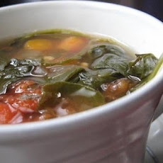 Tomato Spinach Slow Cooker Soup - 0 Points