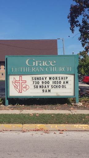 Grace Lutheran Church Marquee