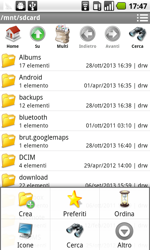 Android application File Manager Pro screenshort