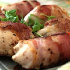 Bacon and Basil-Wrapped Chicken Breasts