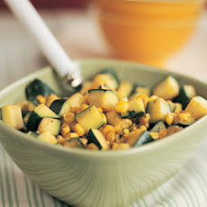 Zucchini with Corn and Cilantro