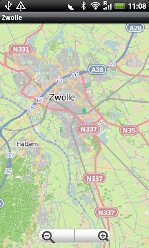 Zwolle Street Map