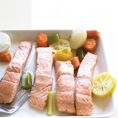 Simple Poached Salmon
