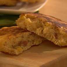 Andouille Sausage Corn Fritters
