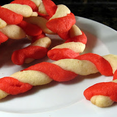 Candy Cane Cookies