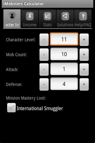 iMobsters Calculator