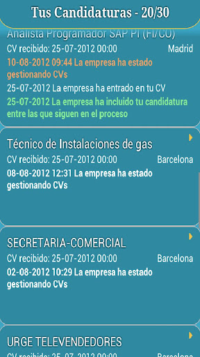 Empleos de InfoJobs RSS