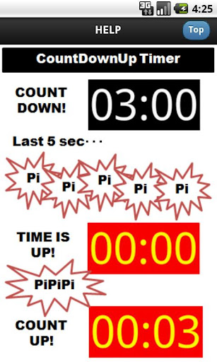 Countdown Countup Timer