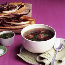 Escarole and Meatball Soup