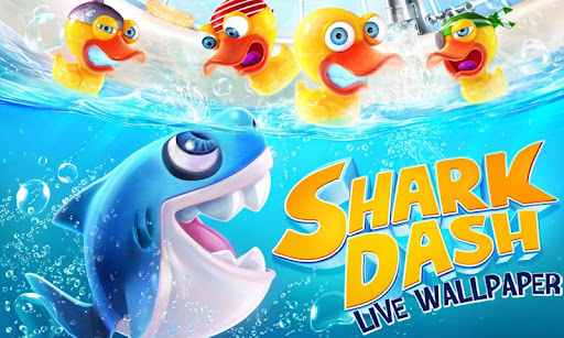 Shark Dash Live Wallpaper
