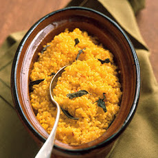 Baked Sage-and-Saffron Risotto
