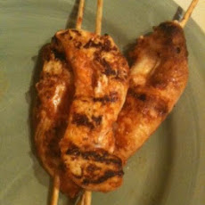 Garlic Grilled Chicken Kabobs
