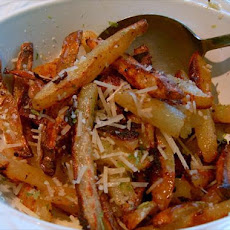Black Pepper and Lime Oven Fries