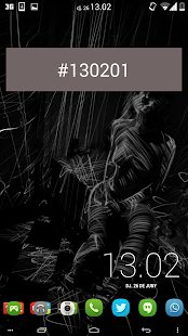 How to install Hex RGB Clock Widget 1.1 mod apk for bluestacks