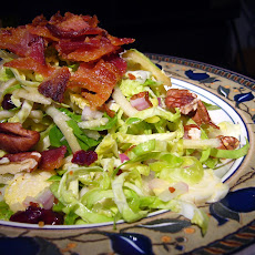 Apple and Brussels Sprout Salad