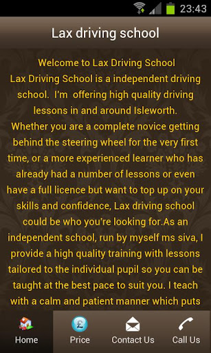 Lax driving school