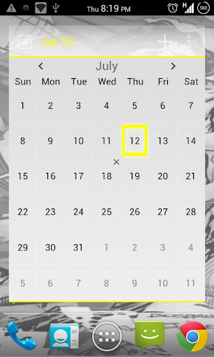 APW Yellow ICS Theme