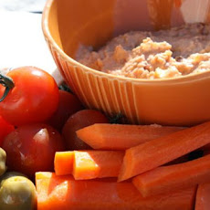 Weight Watchers Smoky Bean Dip With Crudites 2.5 Points