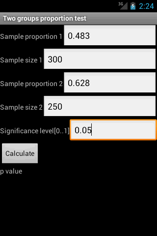 Two Proportion Test