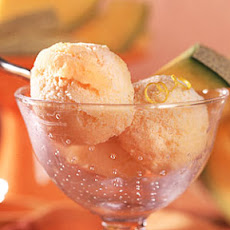 Cantaloupe Sherbet